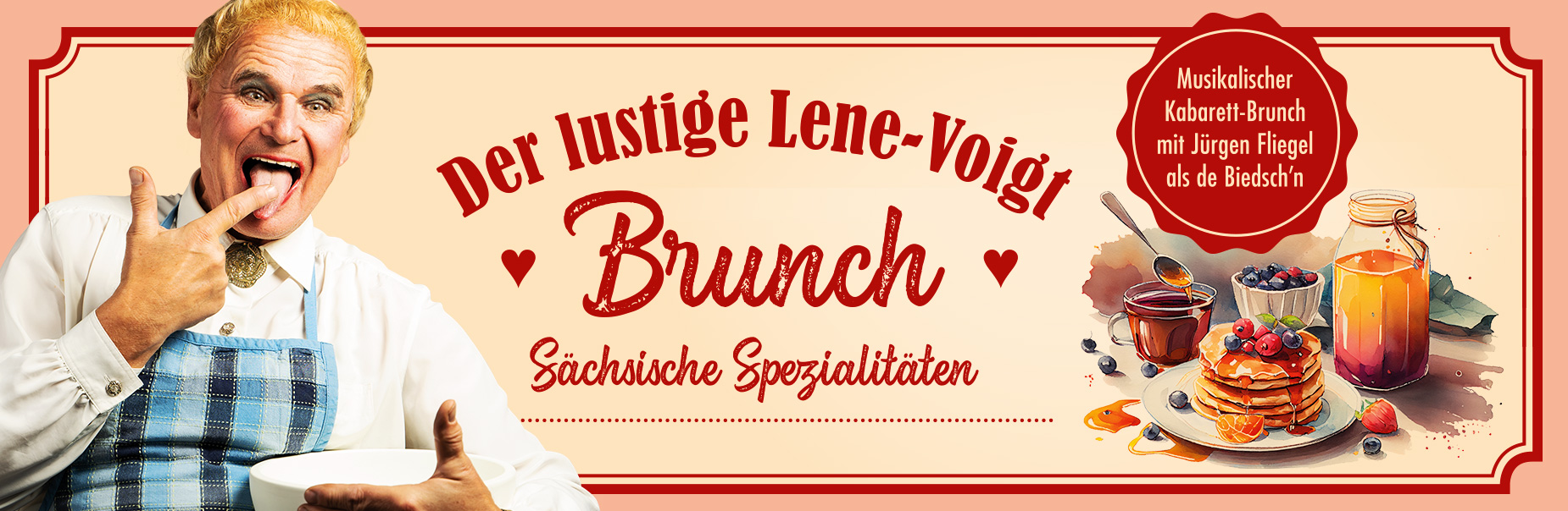 Kabarett Brunch - Sächsische Spezialitäten