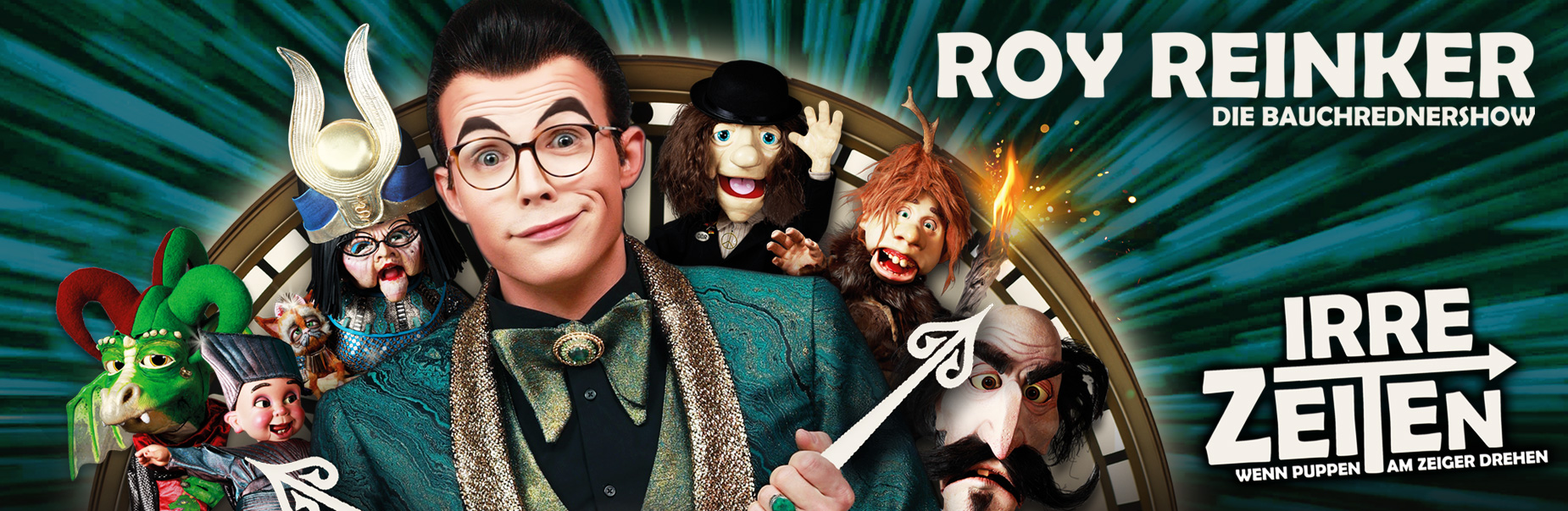 Roy Reinker - Irre Zeiten Wenn Puppen am Zeiger drehen